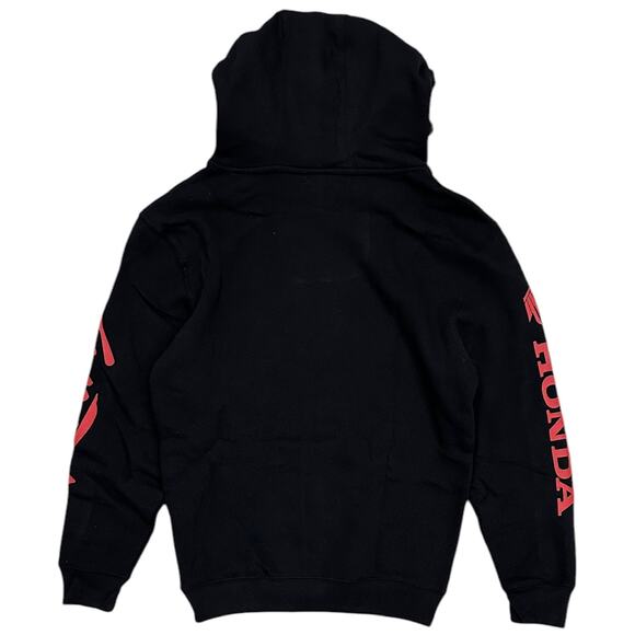 Honda Racing Team Men's Choice of Champs Hoodie Sweatshirt in Black - Picture 2 of 4